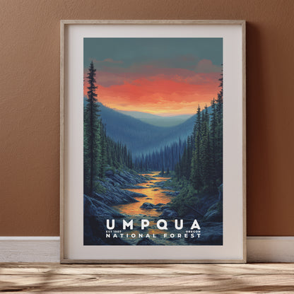 Umpqua National Forest Poster | S02