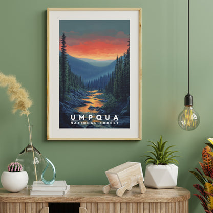Umpqua National Forest Poster | S02