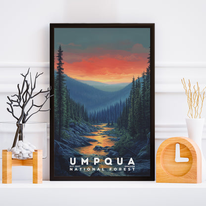 Umpqua National Forest Poster | S02