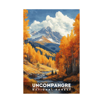Uncompahgre National Forest Poster | S02