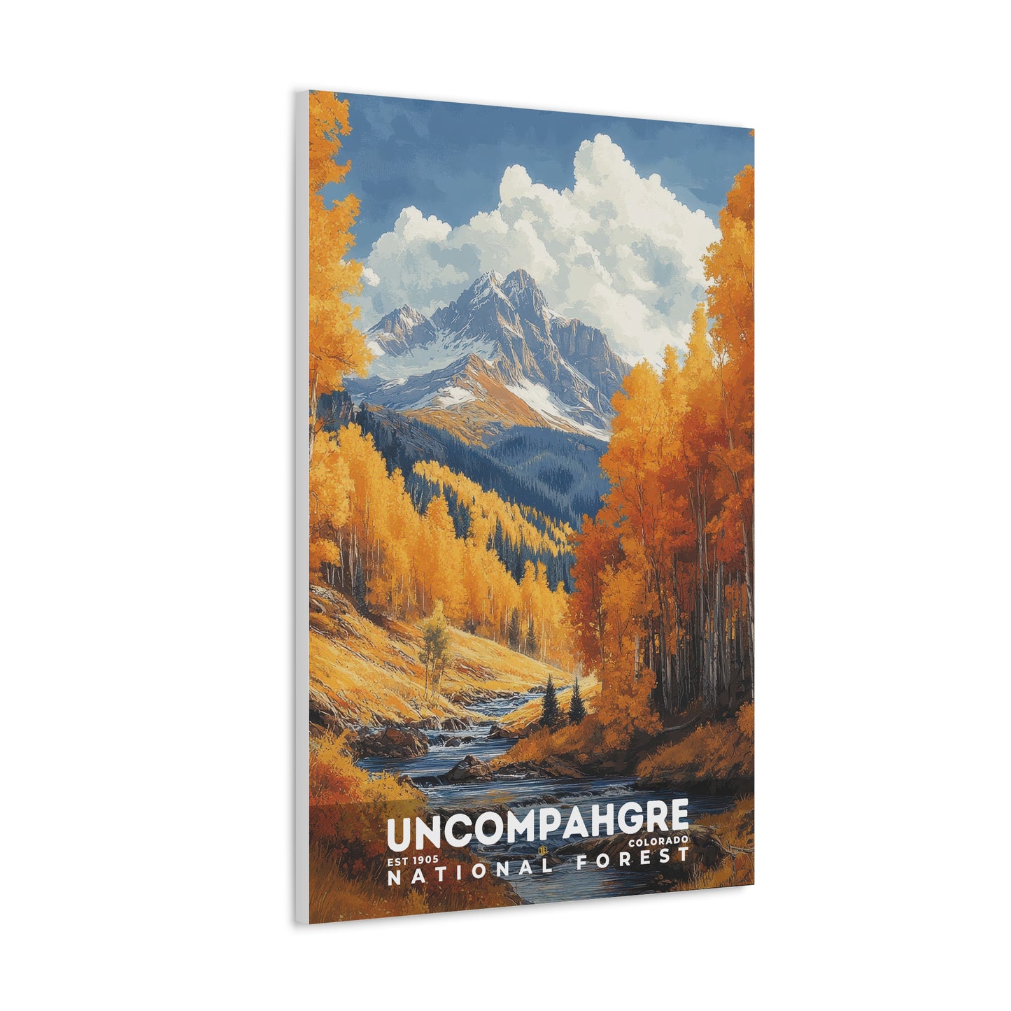 Uncompahgre National Forest Poster | S02