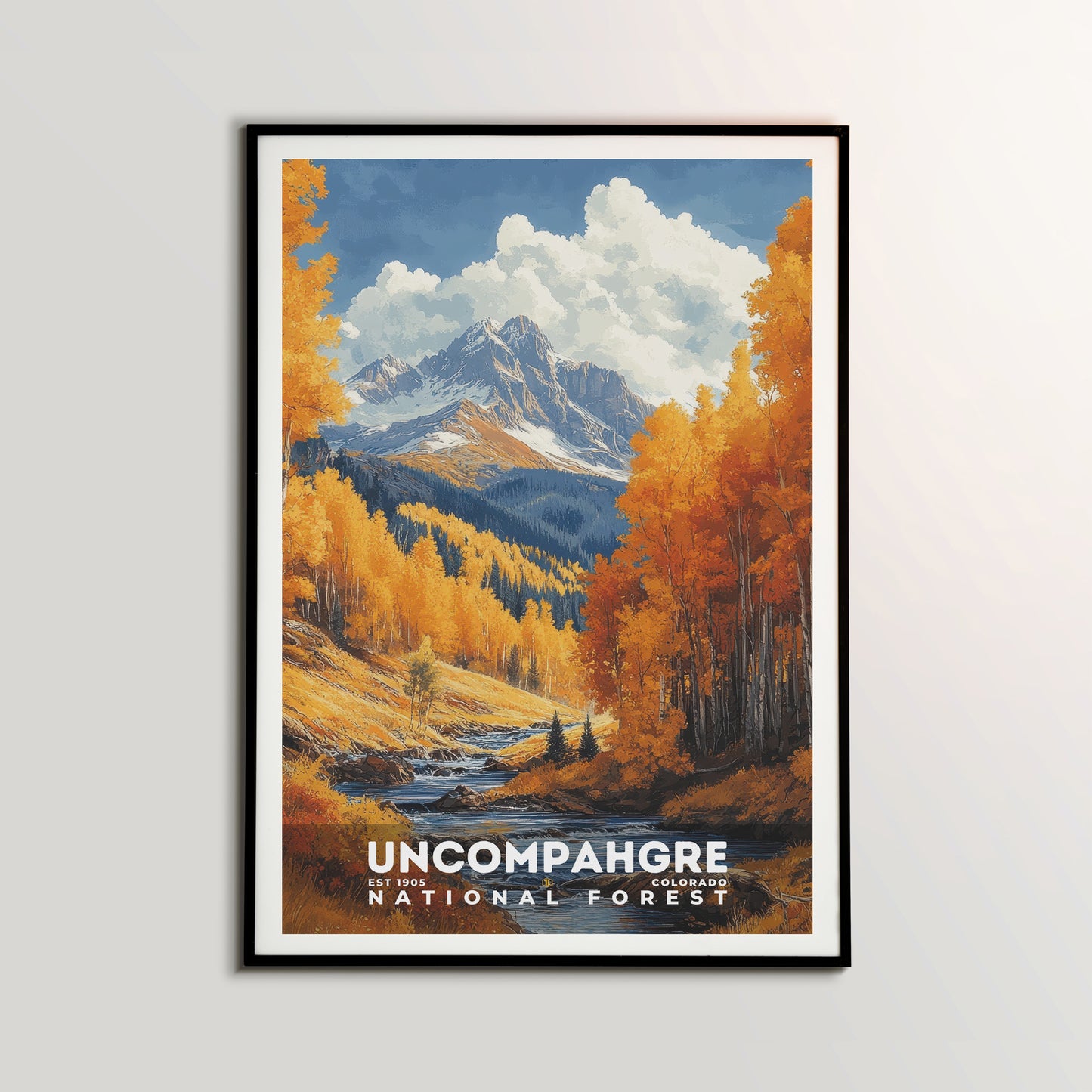 Uncompahgre National Forest Poster | S02