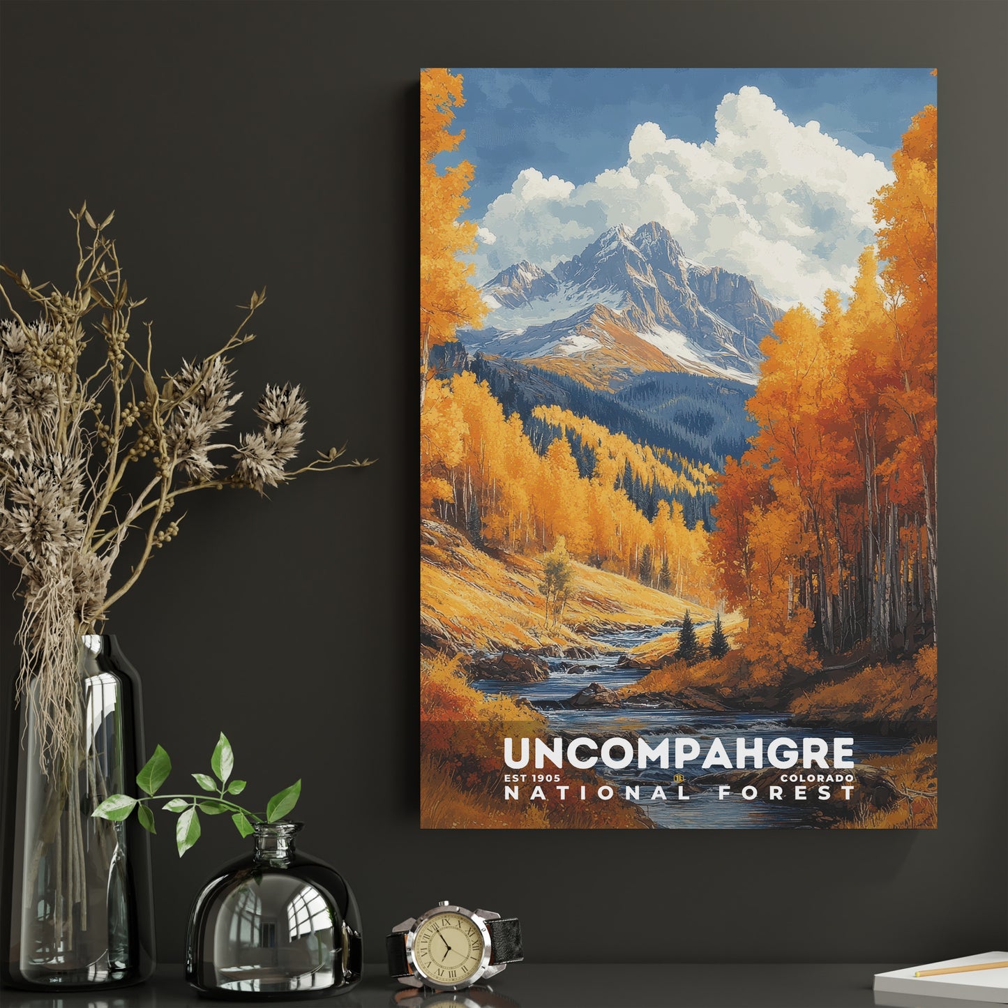 Uncompahgre National Forest Poster | S02