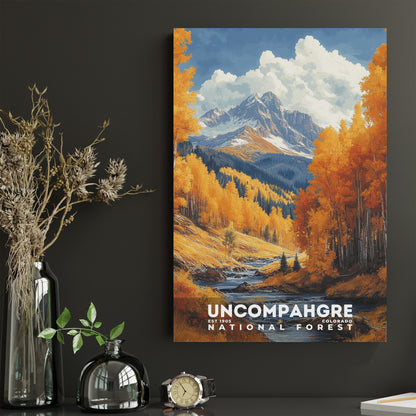 Uncompahgre National Forest Poster | S02