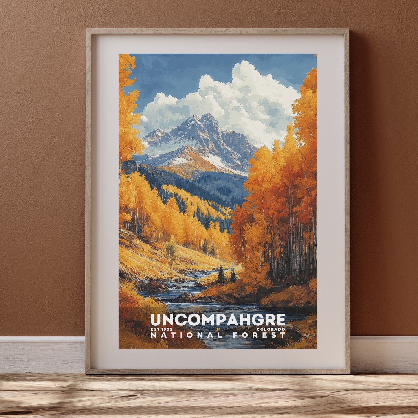 Uncompahgre National Forest Poster | S02