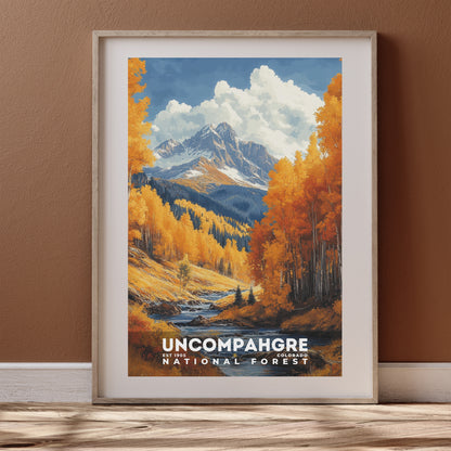 Uncompahgre National Forest Poster | S02