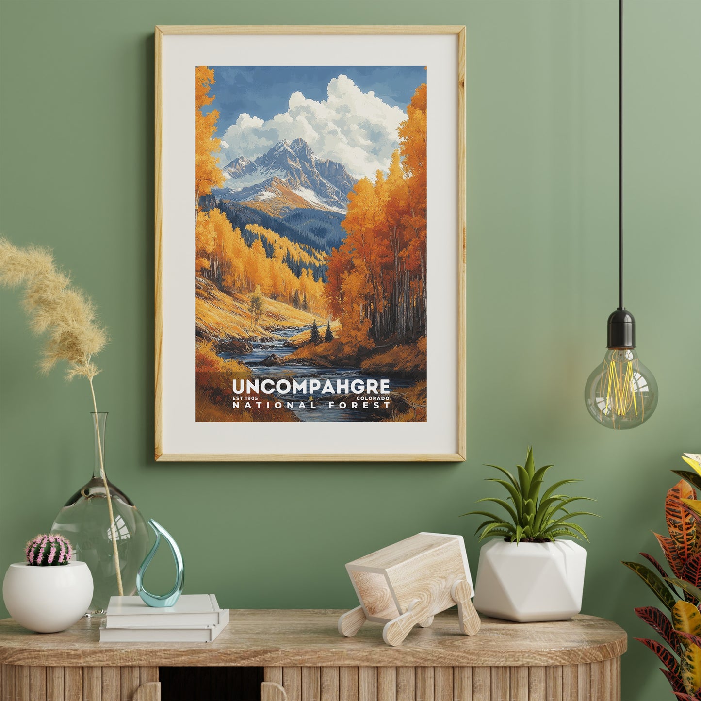 Uncompahgre National Forest Poster | S02