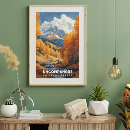Uncompahgre National Forest Poster | S02