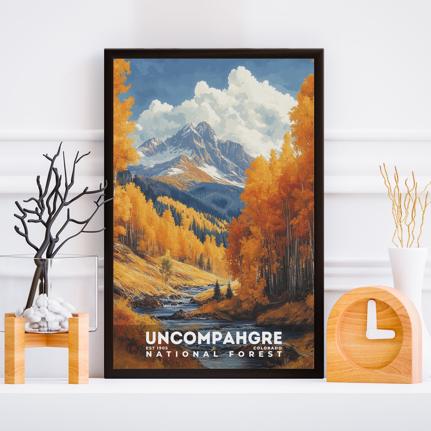 Uncompahgre National Forest Poster | S02