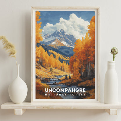 Uncompahgre National Forest Poster | S02
