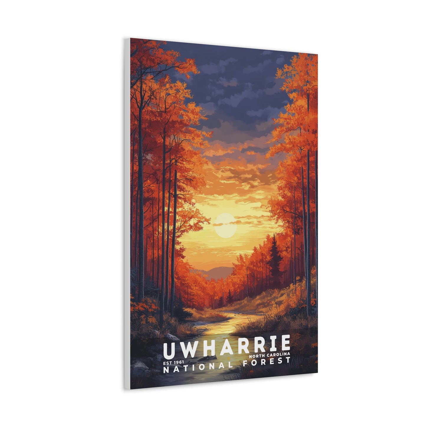Uwharrie National Forest Poster | S02