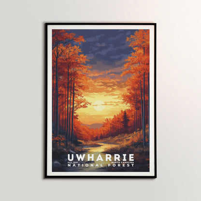 Uwharrie National Forest Poster | S02