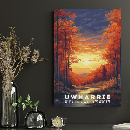 Uwharrie National Forest Poster | S02