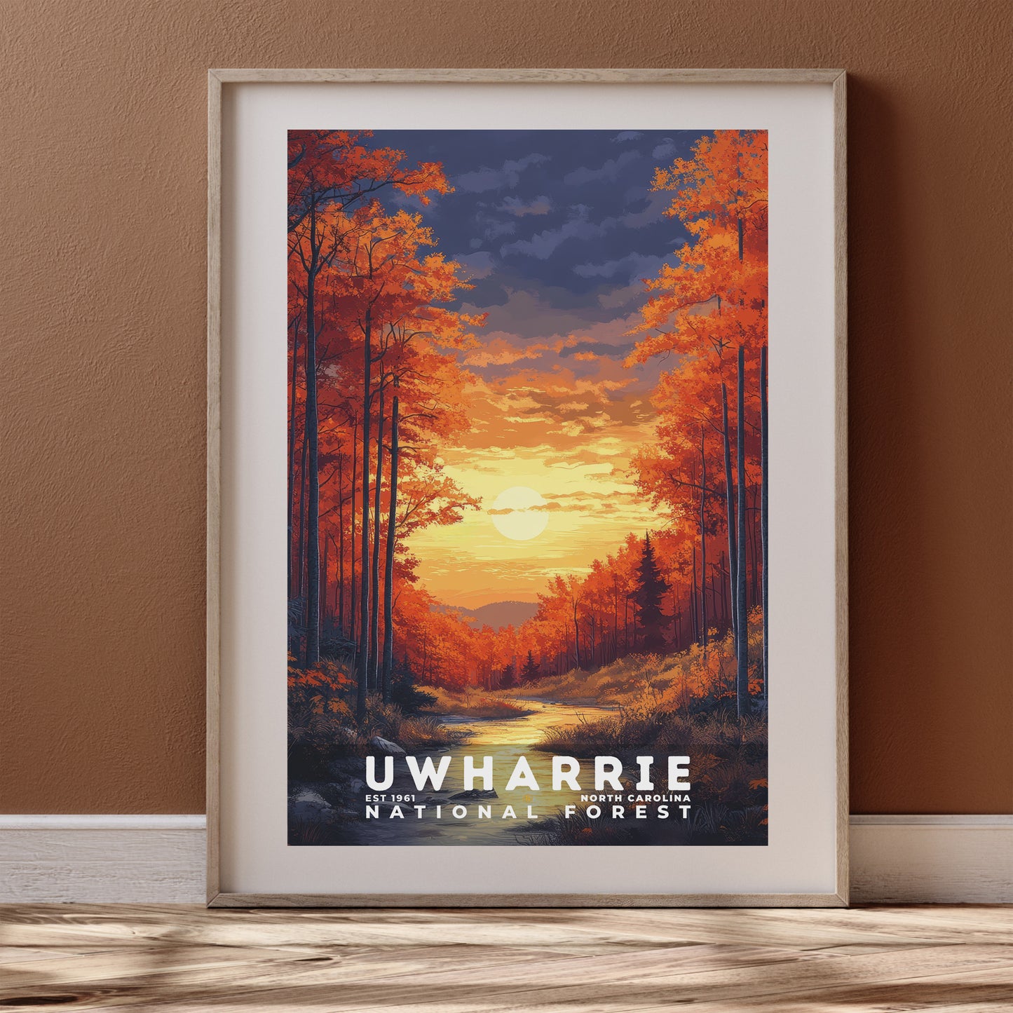 Uwharrie National Forest Poster | S02