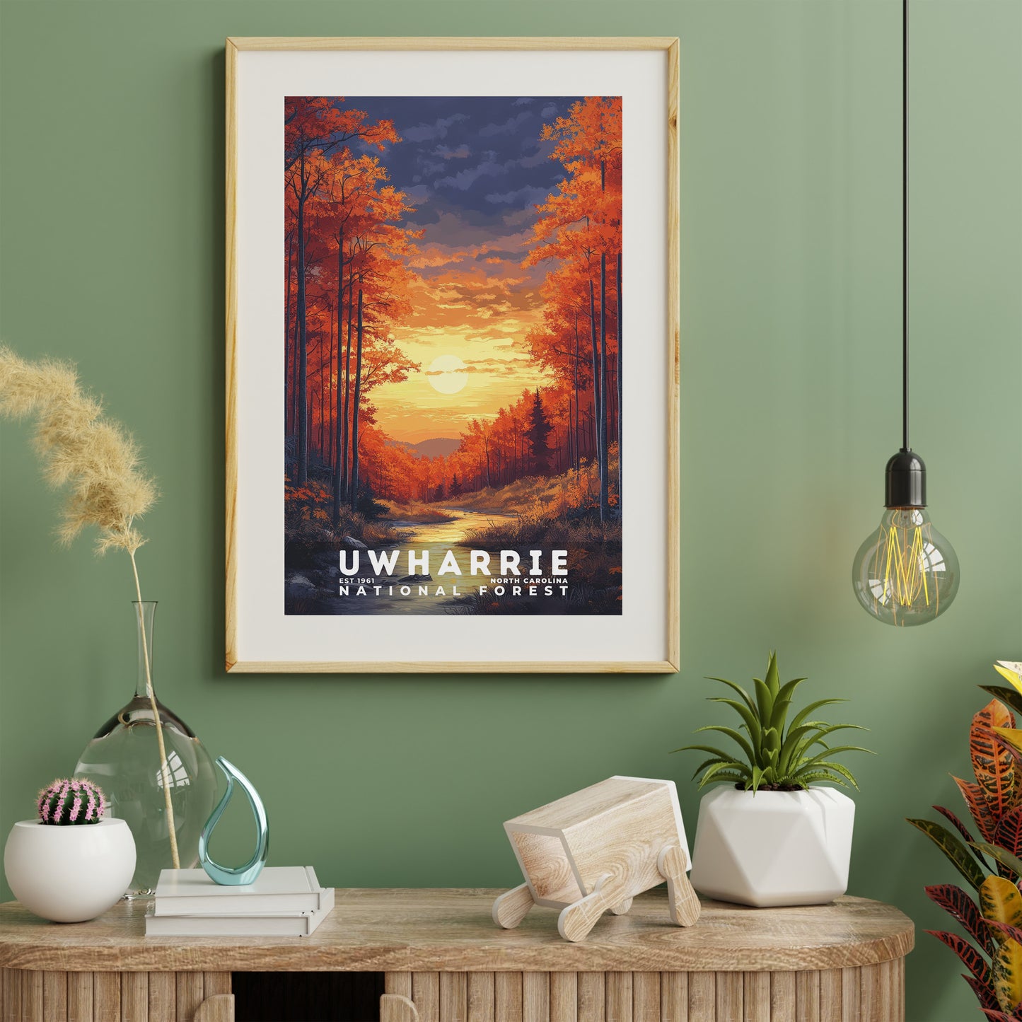 Uwharrie National Forest Poster | S02