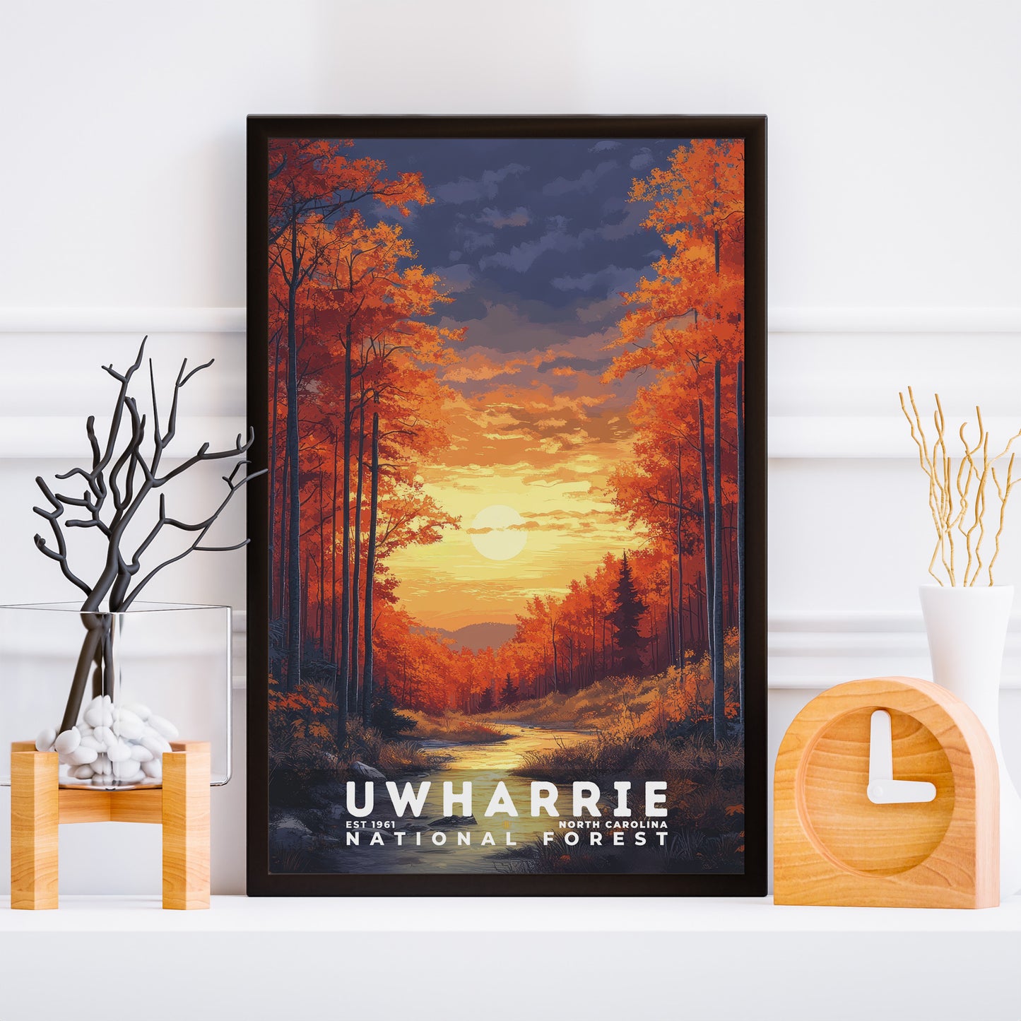Uwharrie National Forest Poster | S02