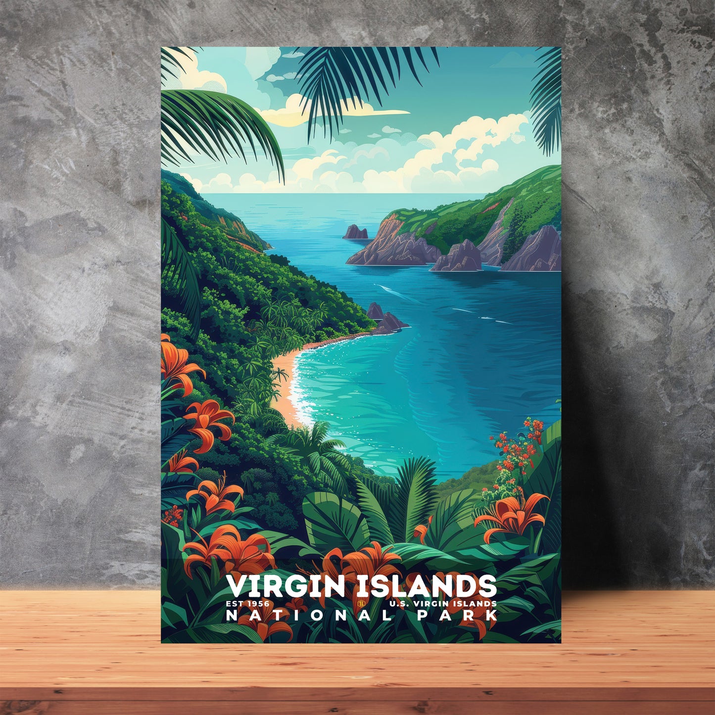 Virgin Islands National Park Poster | S11