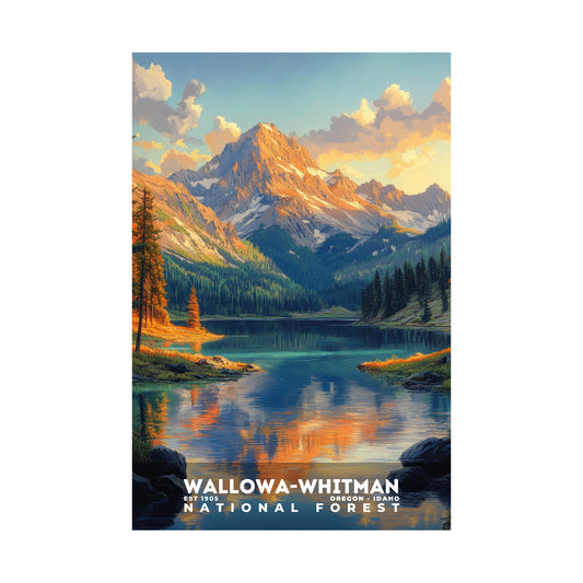 Wallowa-Whitman National Forest Poster | S02