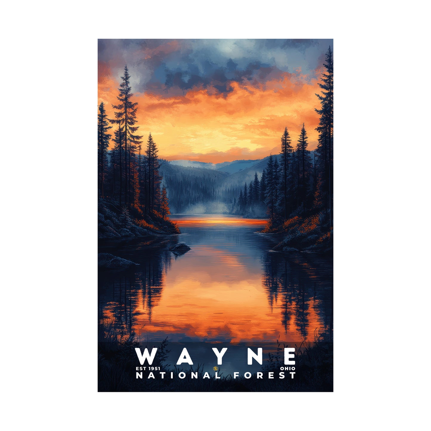 Wayne National Forest Poster | S02