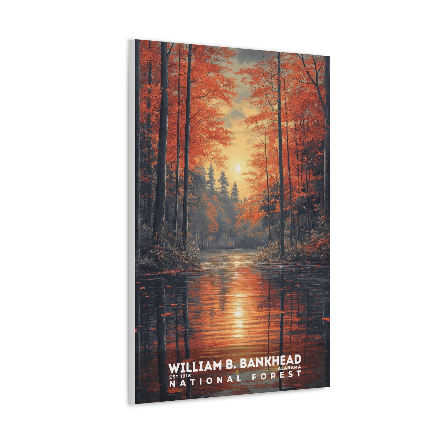 William B. Bankhead National Forest Poster | S02