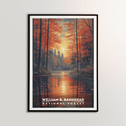 William B. Bankhead National Forest Poster | S02