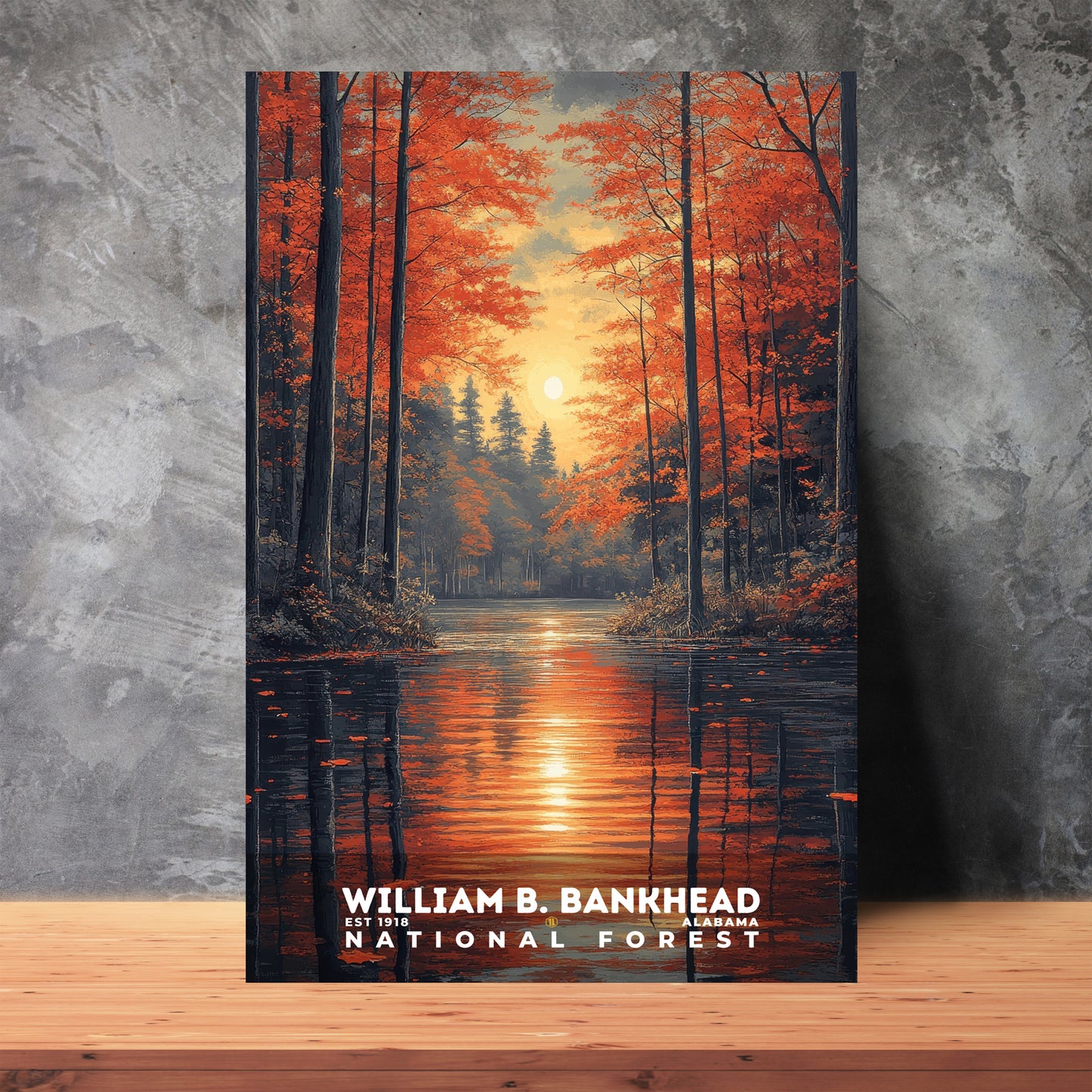 William B. Bankhead National Forest Poster | S02