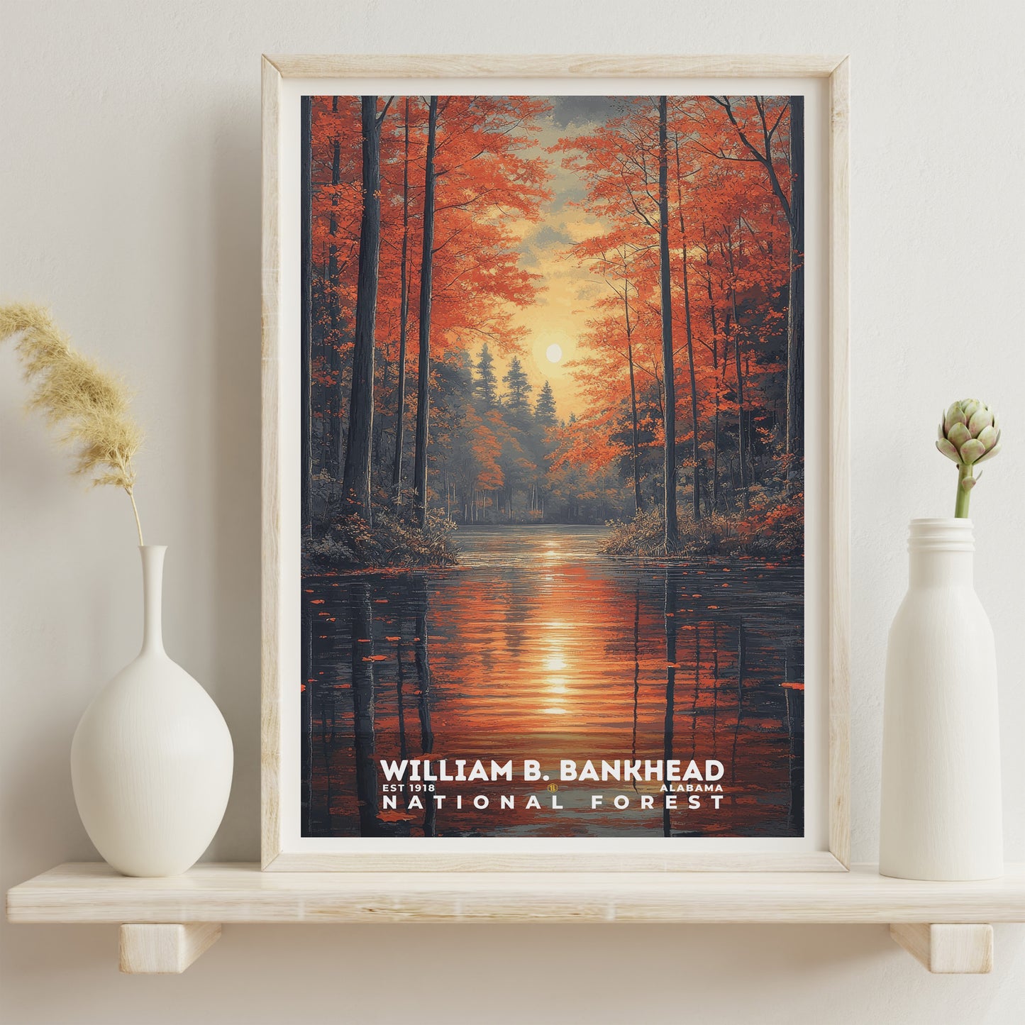 William B. Bankhead National Forest Poster | S02