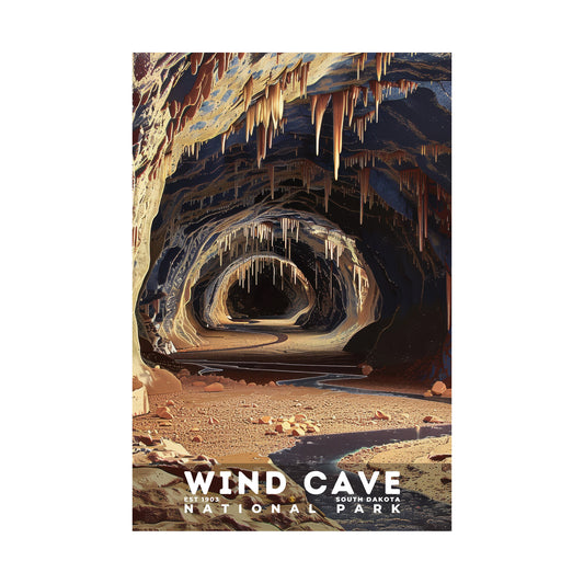 Wind Cave National Park Poster | S19