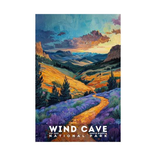 Wind Cave National Park Poster | S14