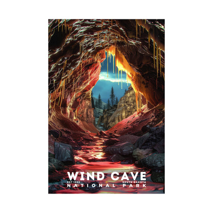 Wind Cave National Park Poster | S16