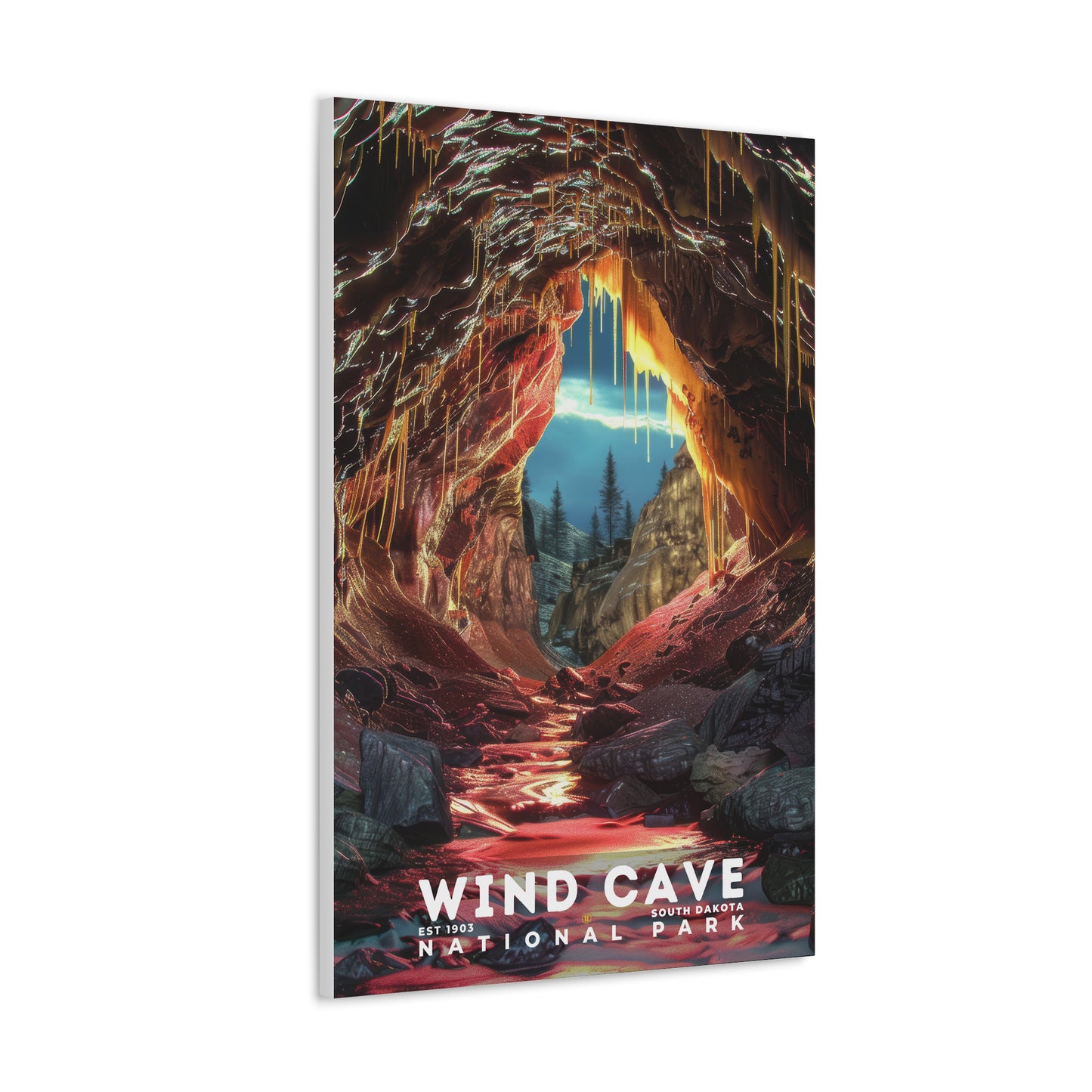 Wind Cave National Park Poster | S16