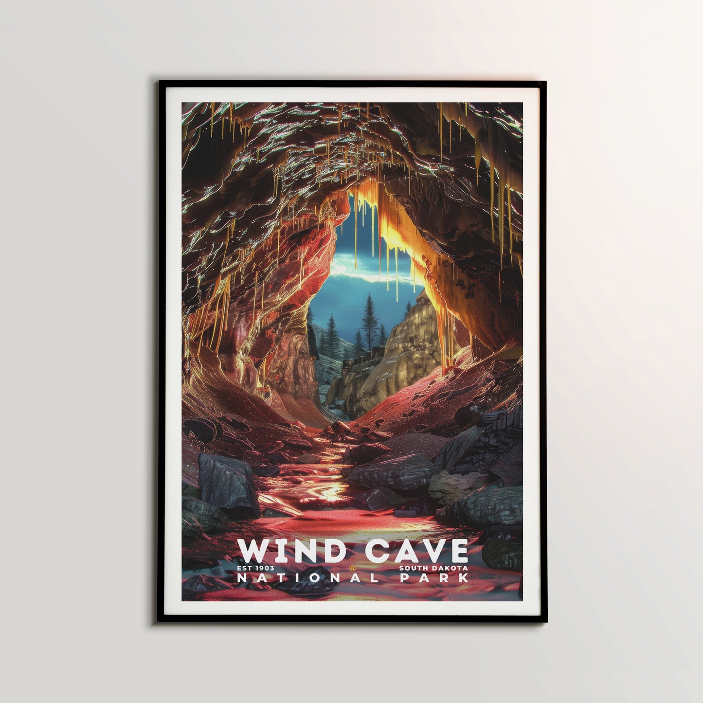 Wind Cave National Park Poster | S16