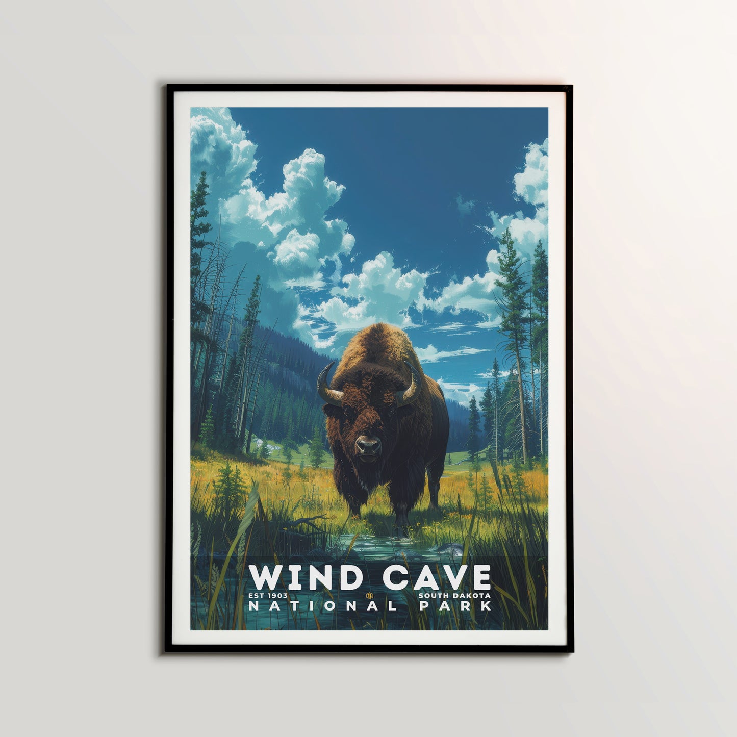 Wind Cave National Park Poster | S13