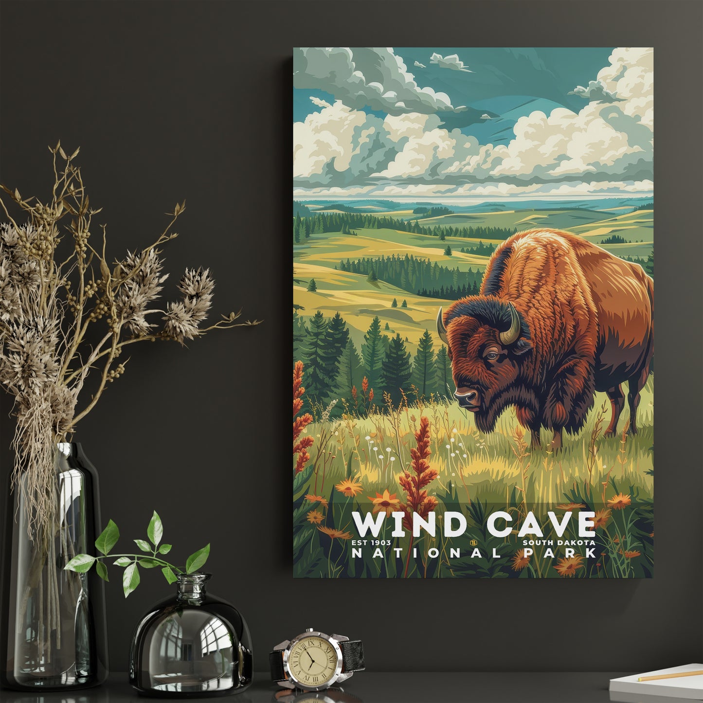 Wind Cave National Park Poster | S11