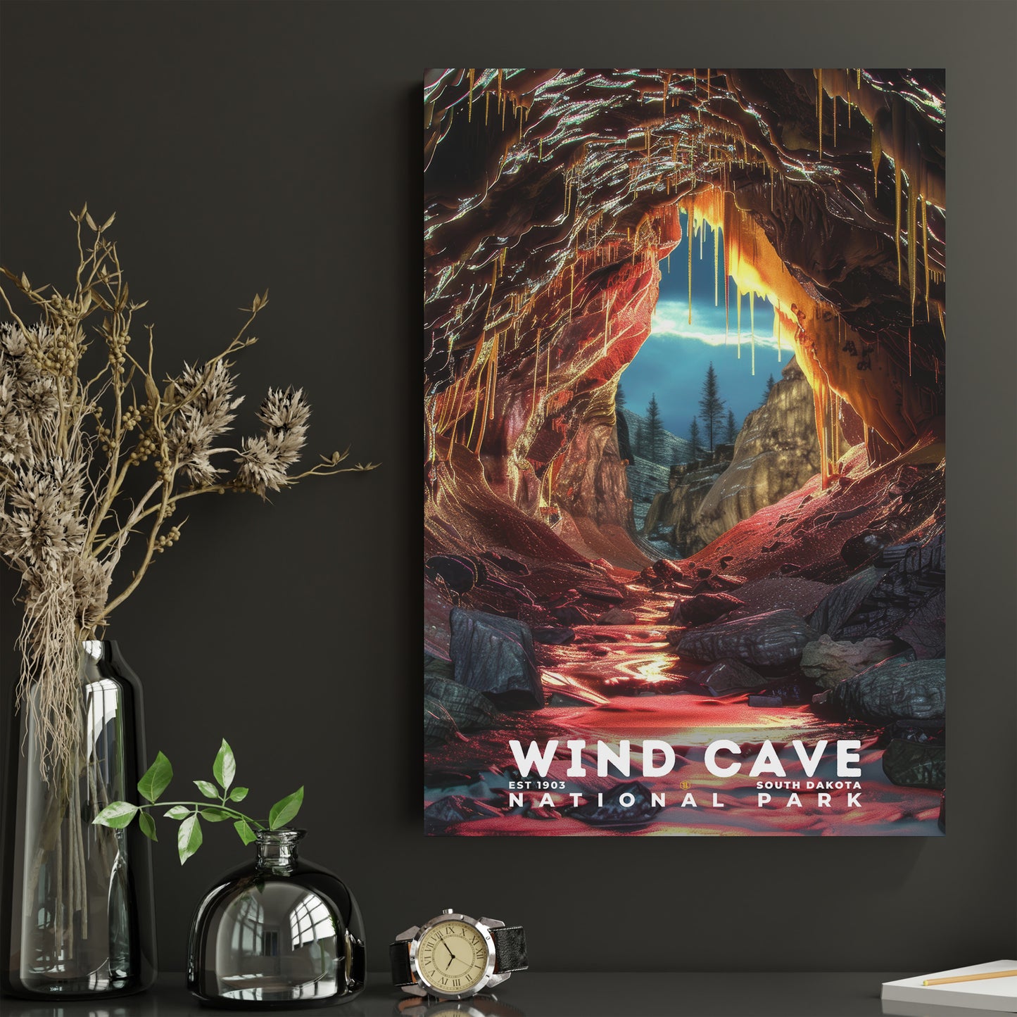 Wind Cave National Park Poster | S16