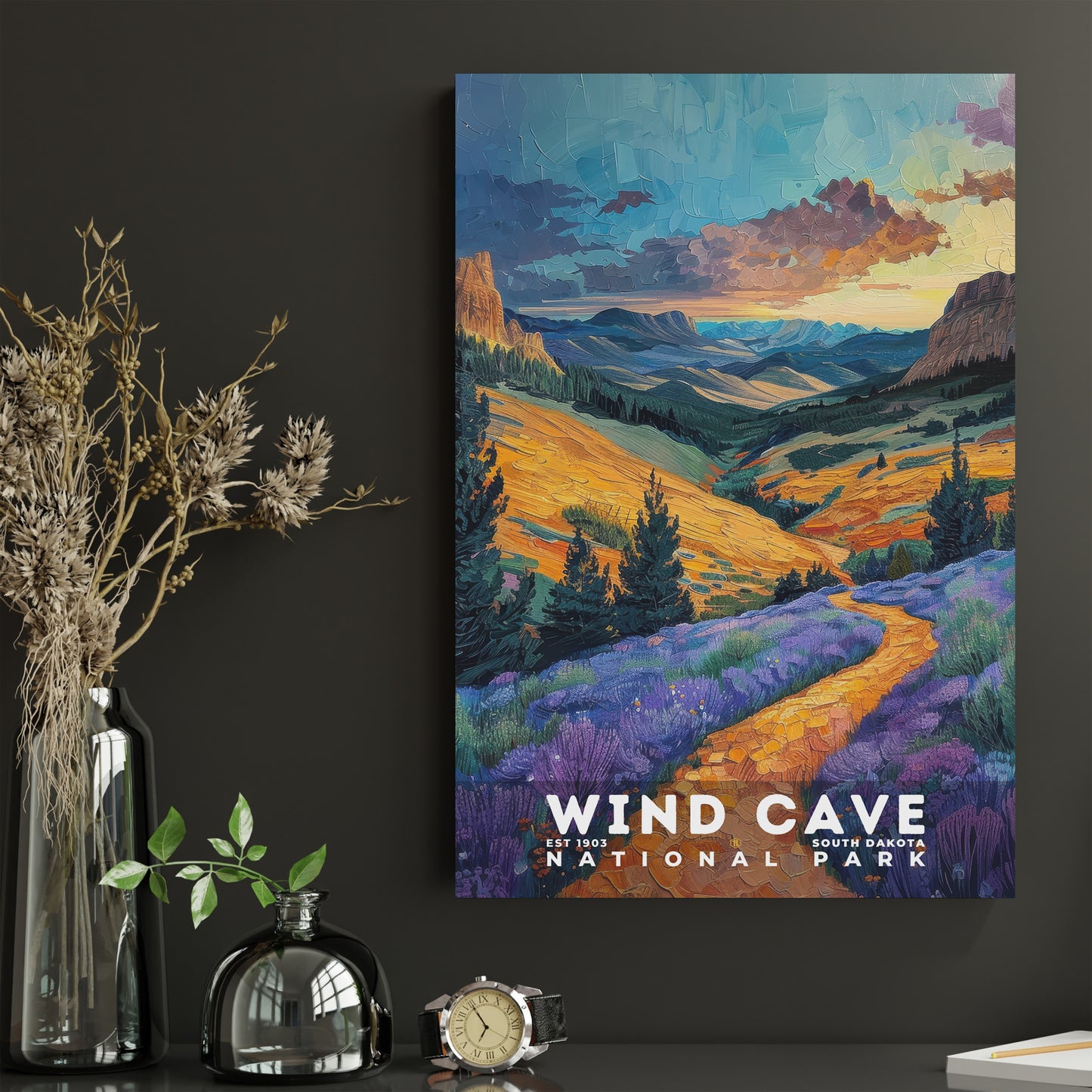 Wind Cave National Park Poster | S14
