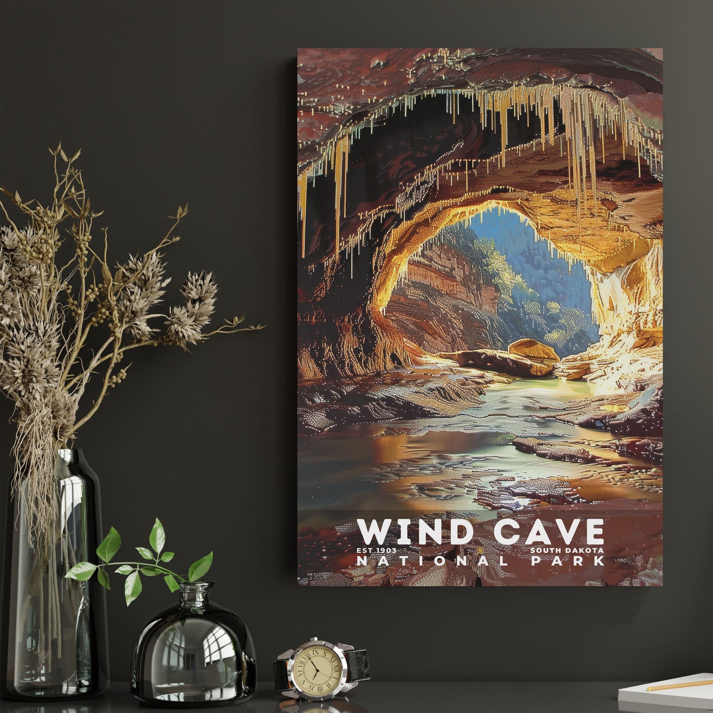 Wind Cave National Park Poster | S18