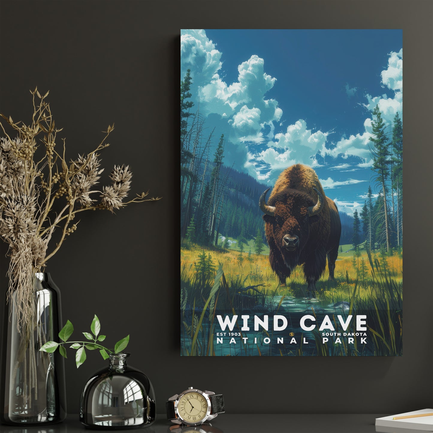 Wind Cave National Park Poster | S13