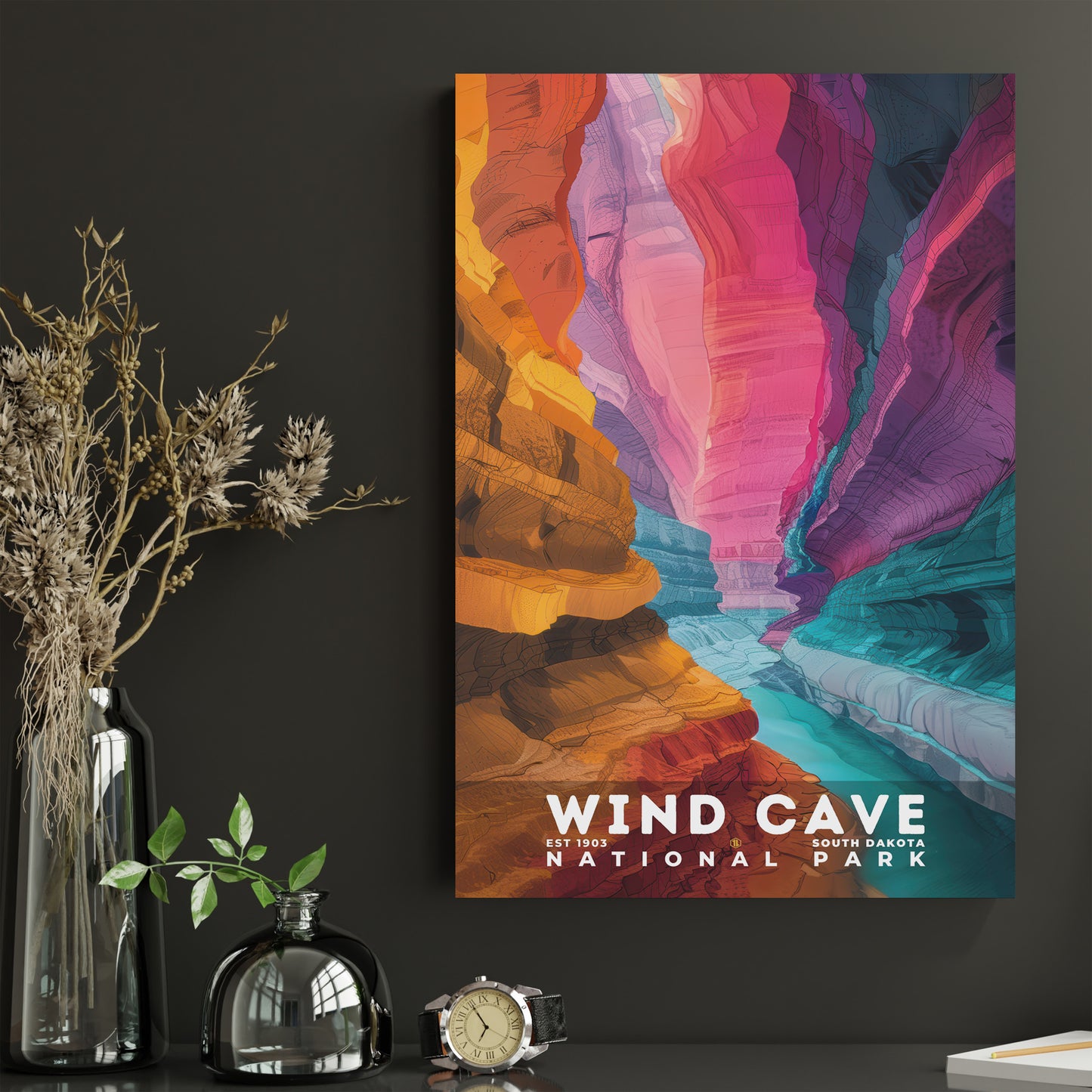 Wind Cave National Park Poster | S20