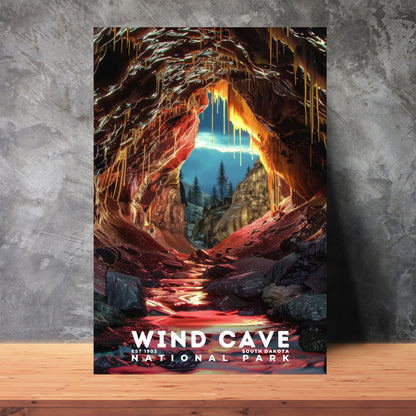 Wind Cave National Park Poster | S16