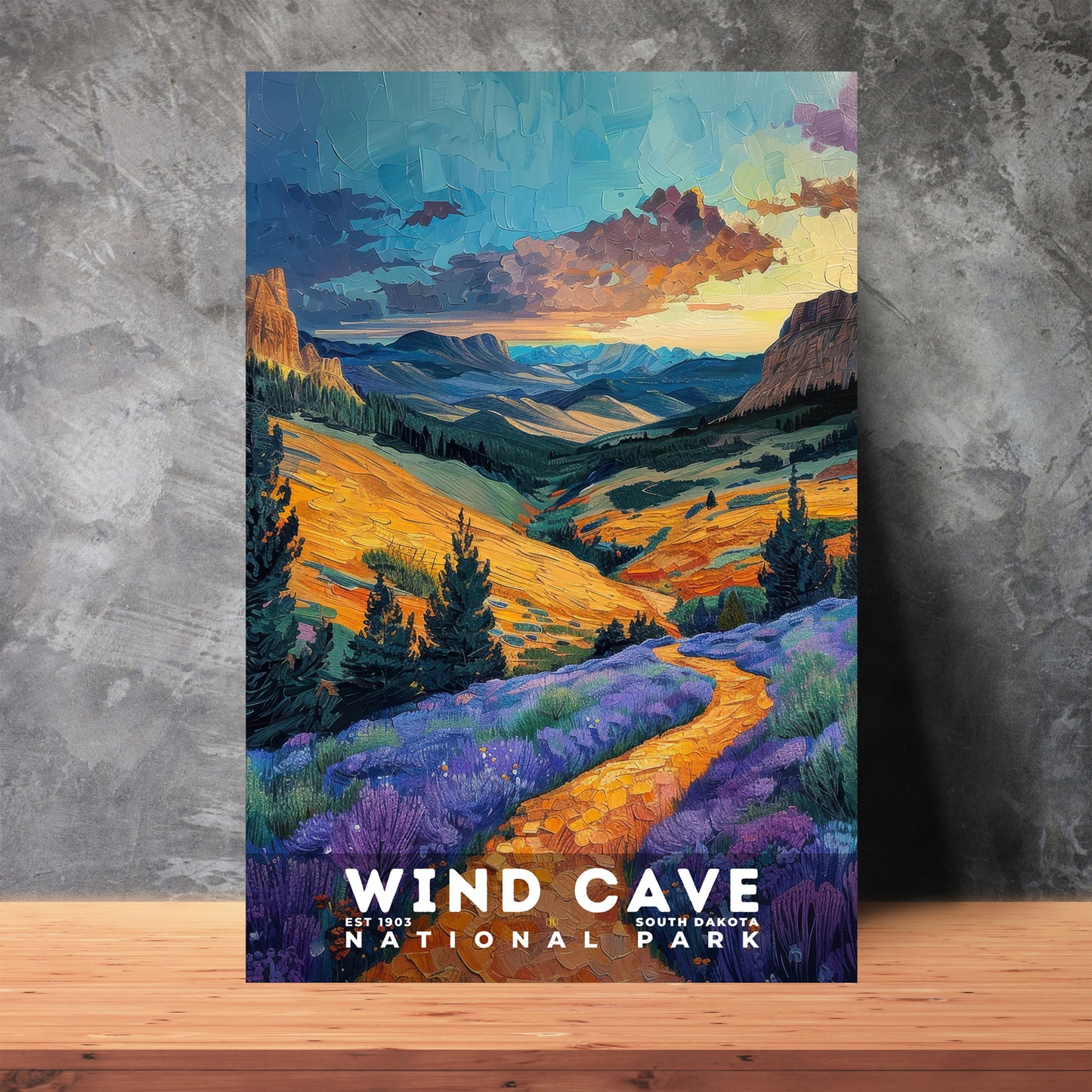 Wind Cave National Park Poster | S14