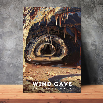 Wind Cave National Park Poster | S19