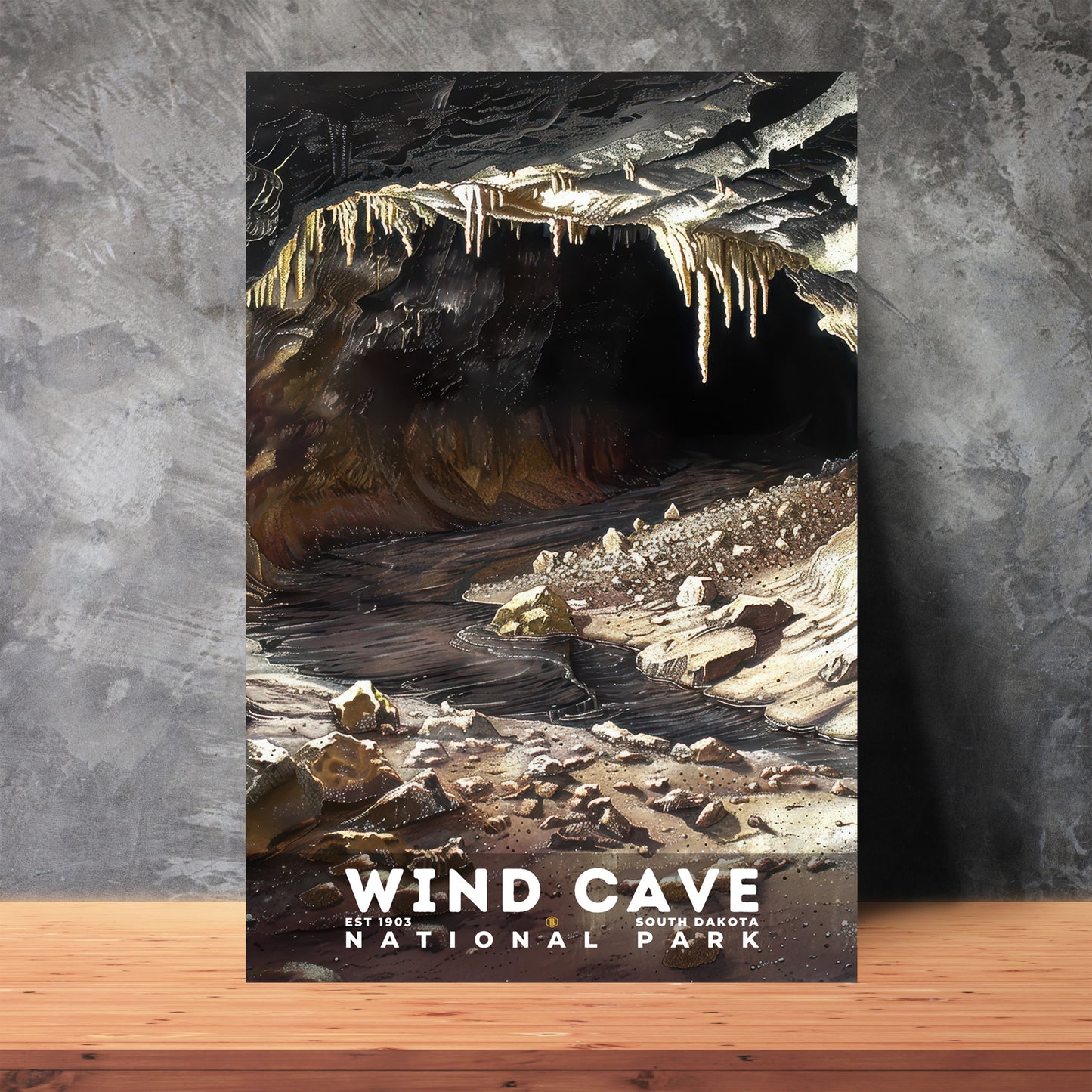 Wind Cave National Park Poster | S17