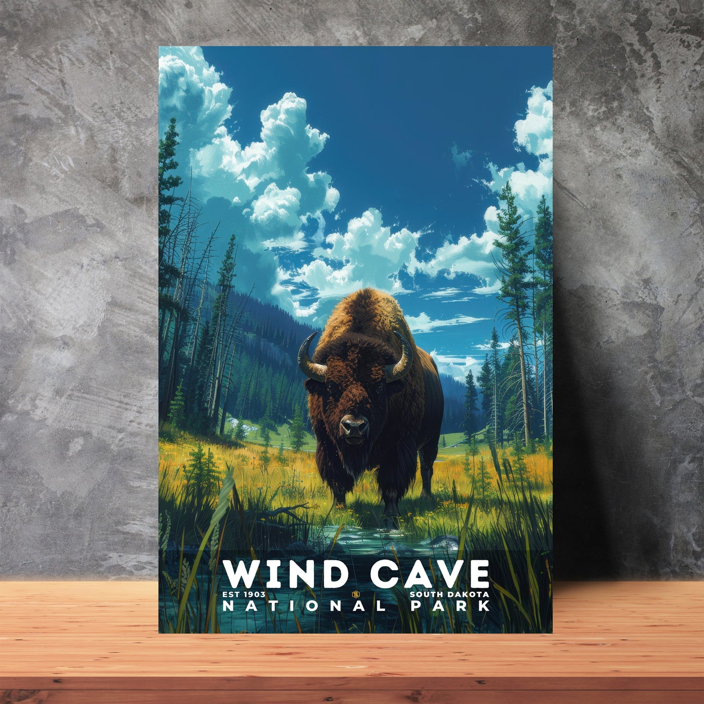 Wind Cave National Park Poster | S13