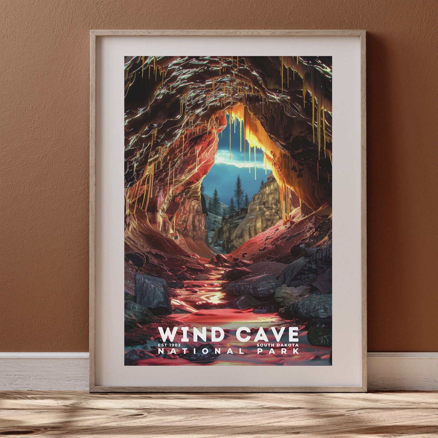 Wind Cave National Park Poster | S16