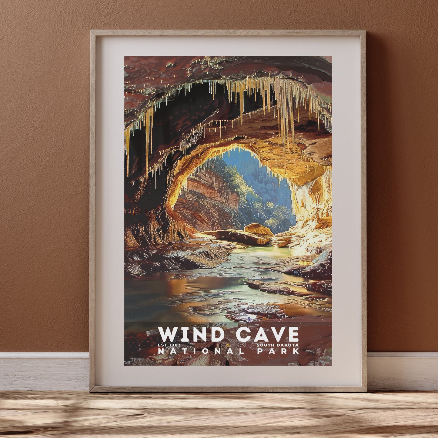 Wind Cave National Park Poster | S18