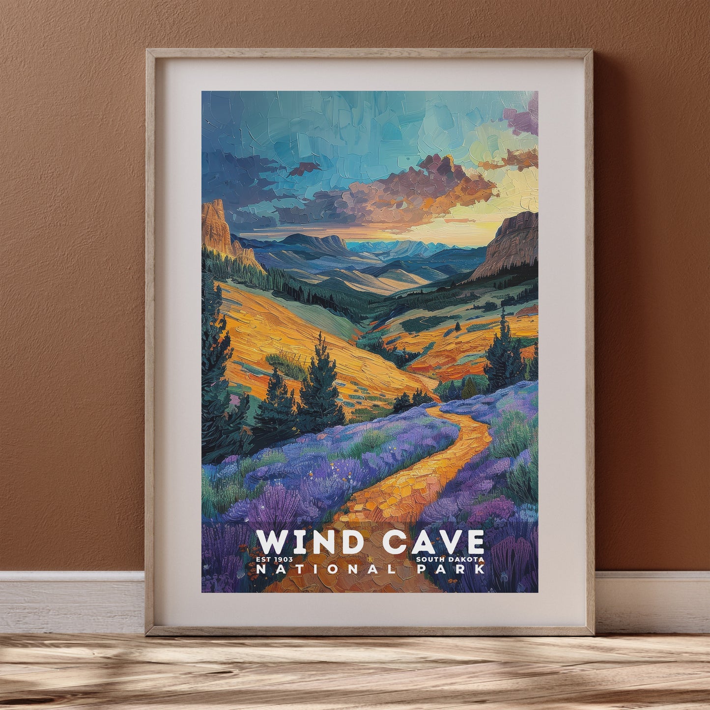 Wind Cave National Park Poster | S14