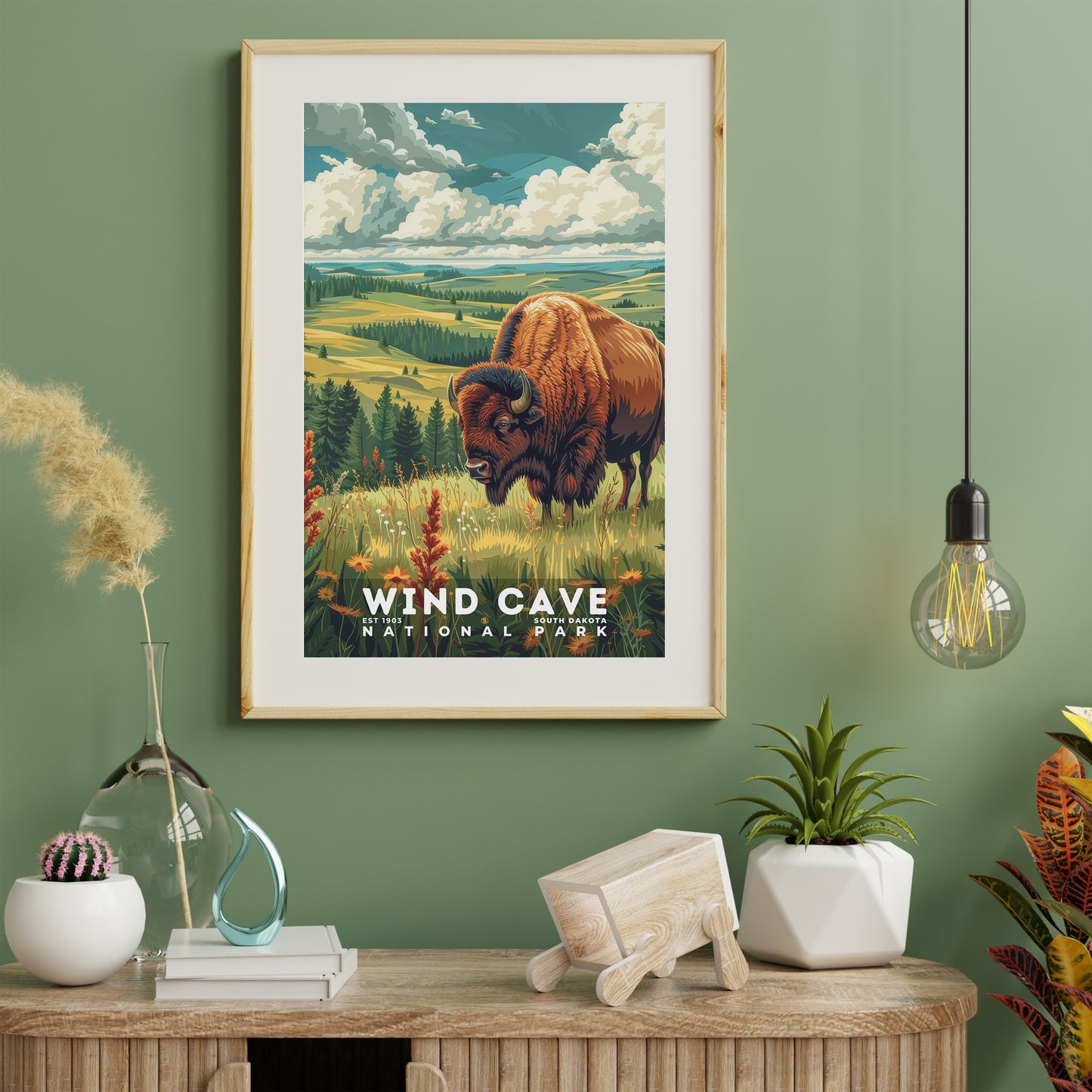 Wind Cave National Park Poster | S11