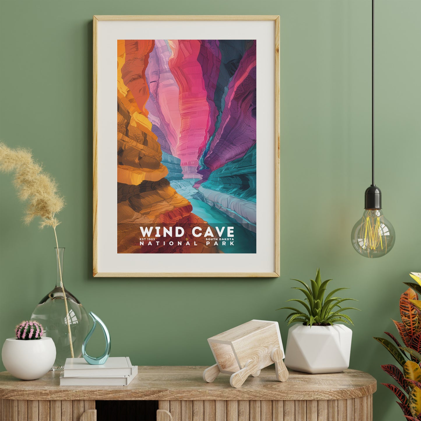 Wind Cave National Park Poster | S20