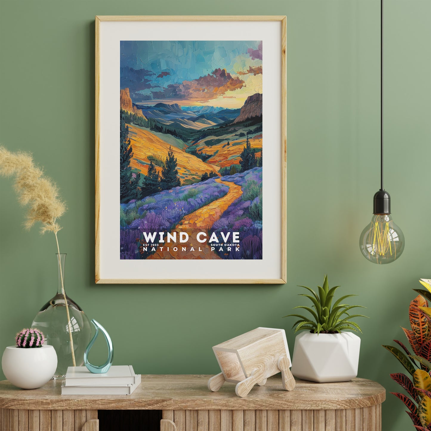 Wind Cave National Park Poster | S14